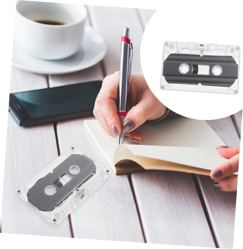 OSALADI 20 Pcs Blank Audio Tape Empty Audio Tapes Blank Cassette Tapes Recordable Audio Tapes Recordable Audio Cassette Tapes Blank Audio Cassette Tape Plastic High Transparency - Image 2